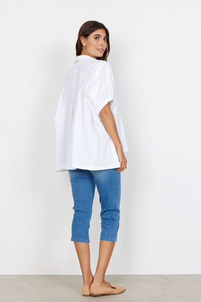 Soya Concept 40120 White Short Sleeve Shirt