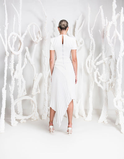Kevan Jon Blaire Pleat Ivory