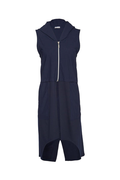 Naya NAS23114 Navy Long Line Gillet