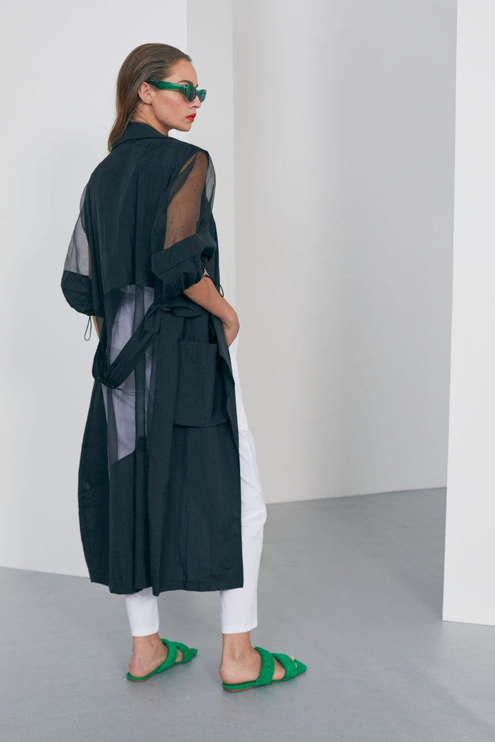 Naya NAW23166 Jacket with Organza Panels