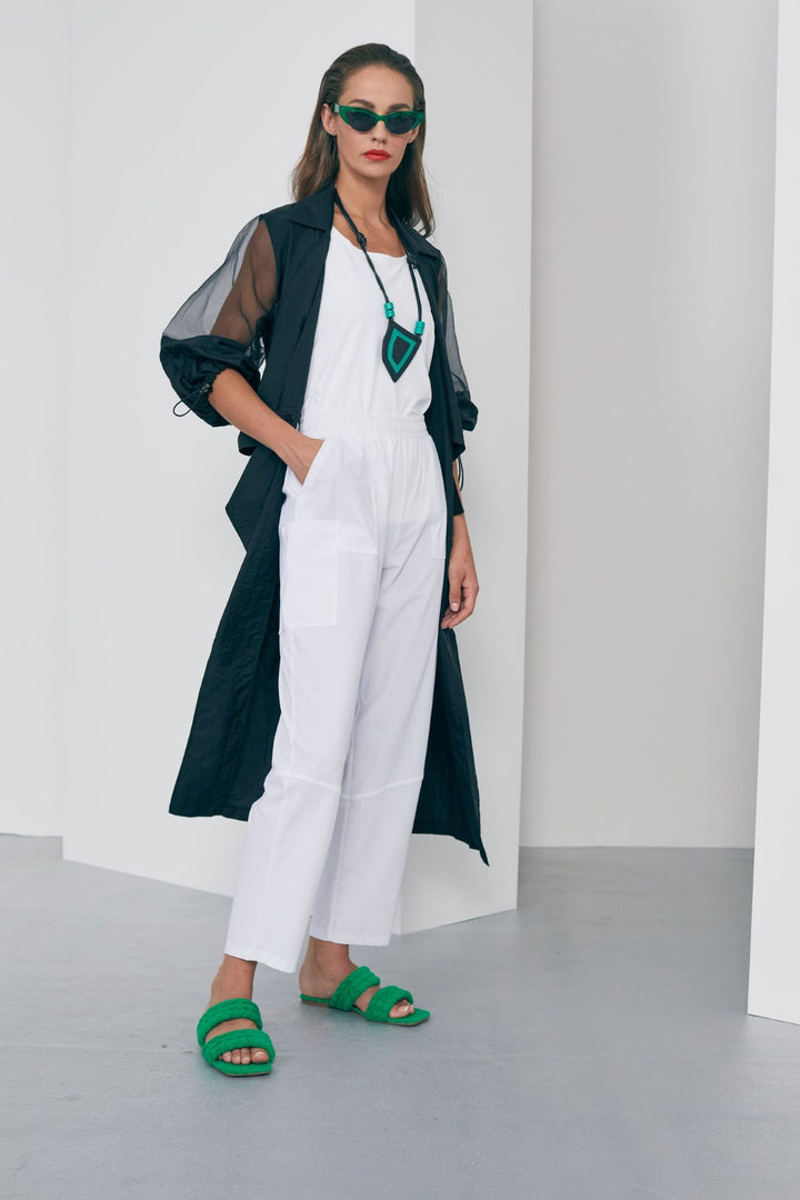 Naya NAW23166 Jacket with Organza Panels