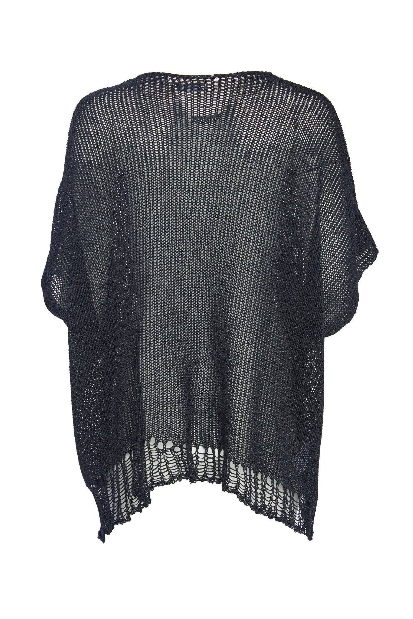 Naya NAW23272 Black White Knit  Layering Top