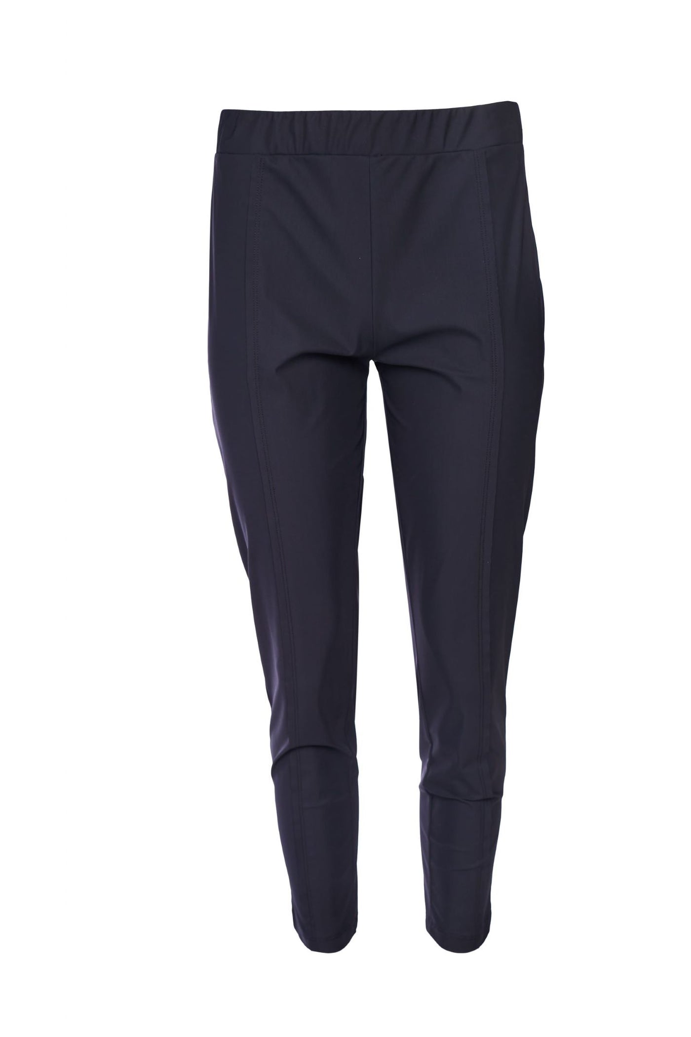 Naya Black Travel Fabric  Trouser NAW22190 Slim Leg Side Seam