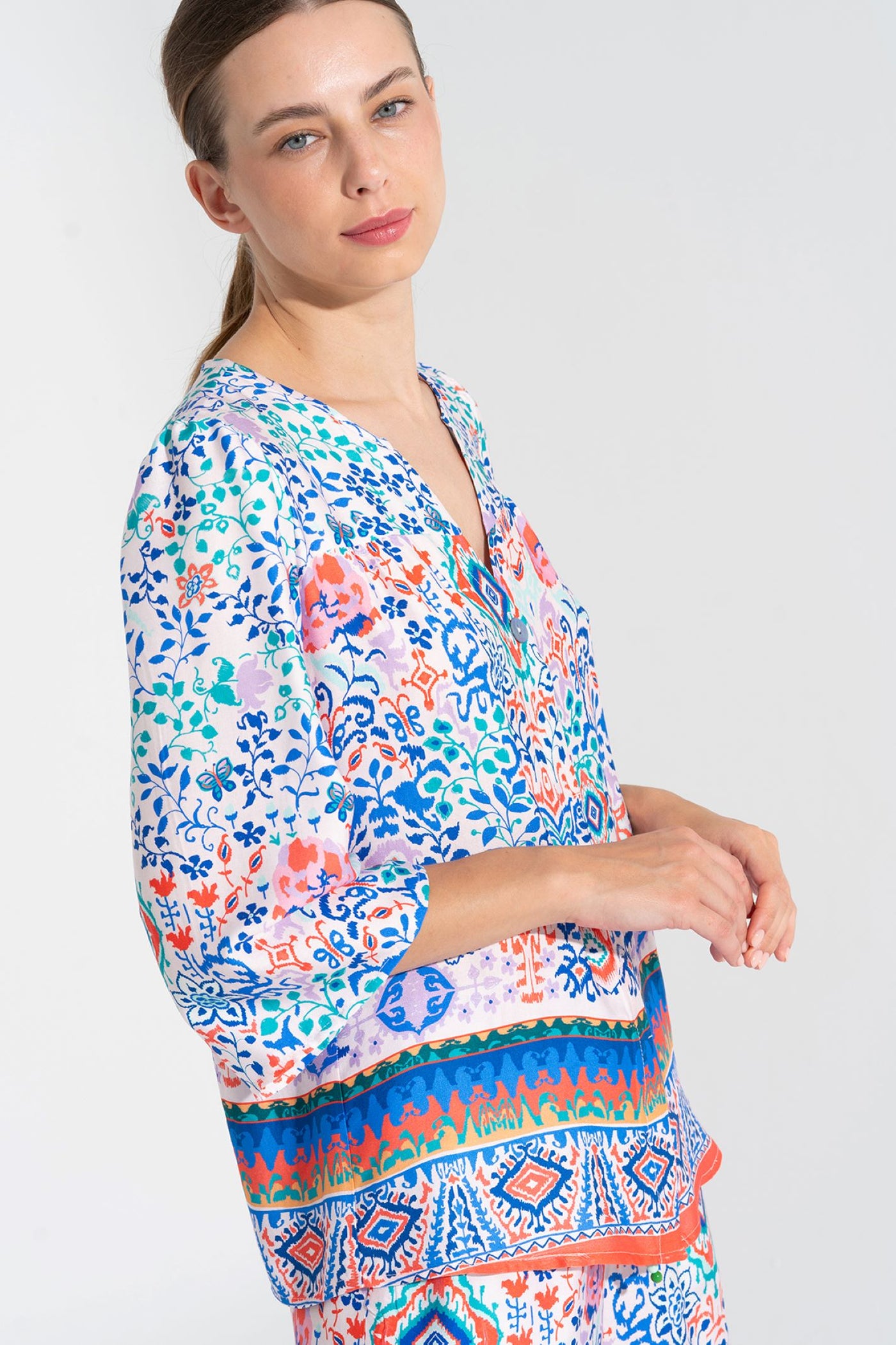 Bariloche Sablera Print Tunic Top