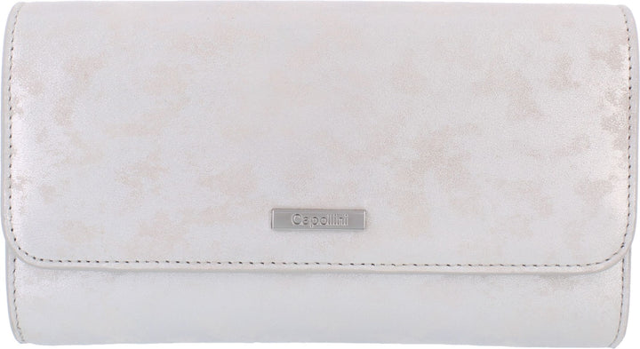 Capollini  Silver Clutch Bag