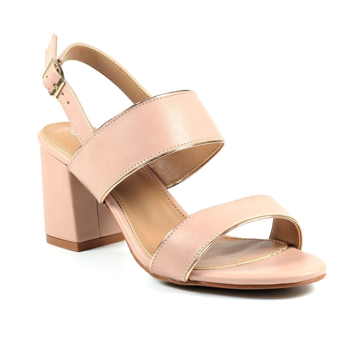 Lunar JLY202 Aldora Pink Block Heel