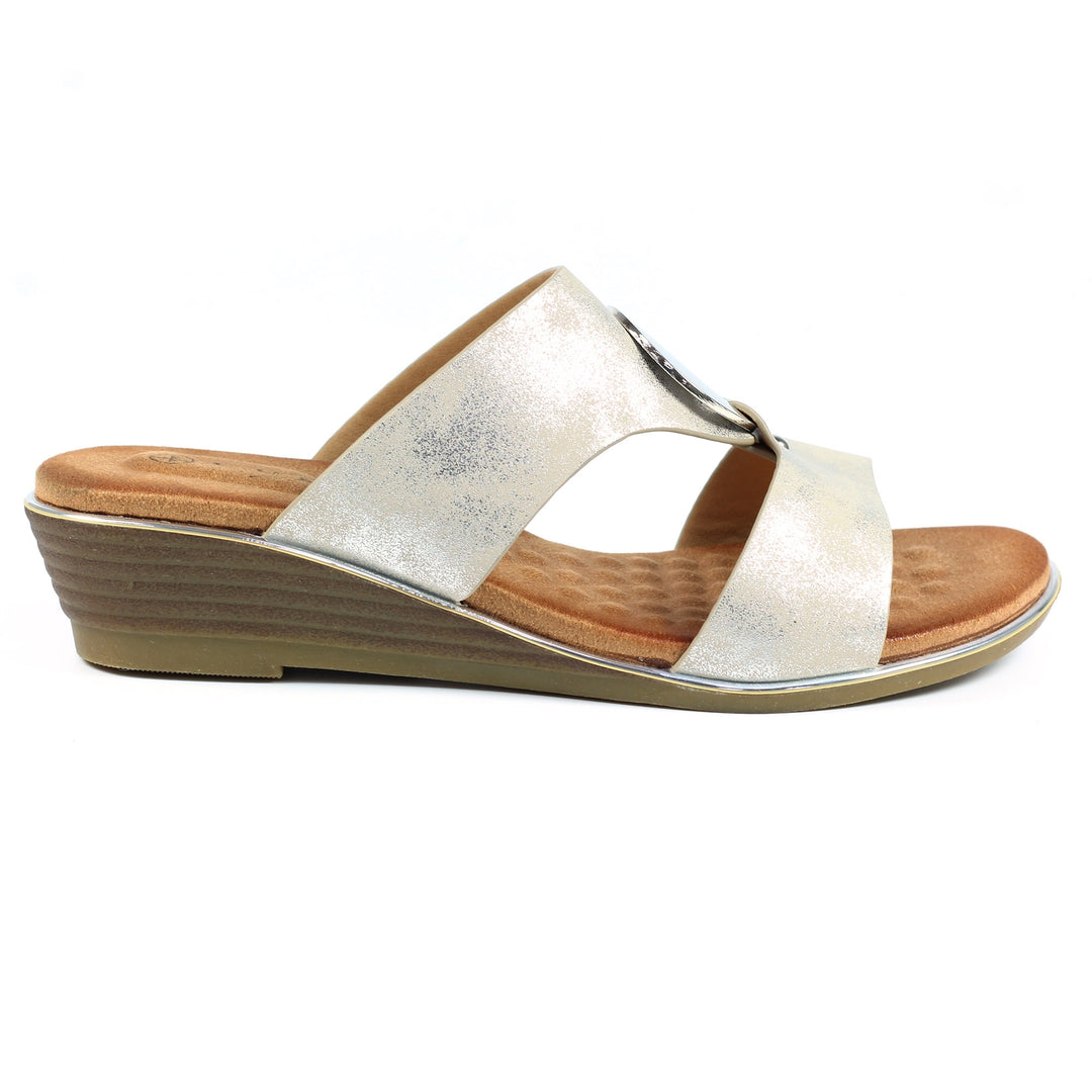 Lunar JLH360 Manby Silver Sandal